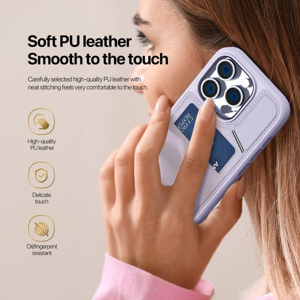 DUX DUCIS iPhone 16 Pro Skal Rafi II Series MagSafe Lila