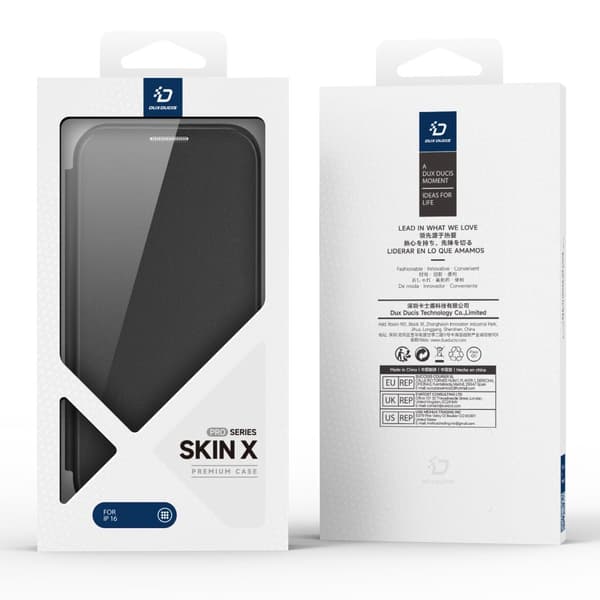 DUX DUCIS iPhone 16 Fodral Skin X Pro Series MagSafe Svart