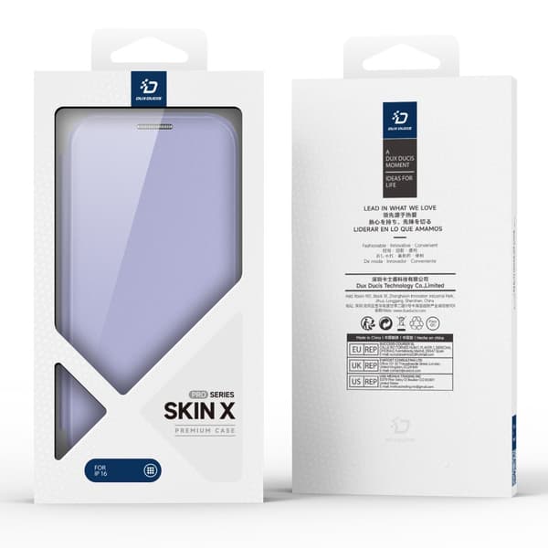 DUX DUCIS iPhone 16 Kotelo Skin X Pro Series MagSafe Violetti