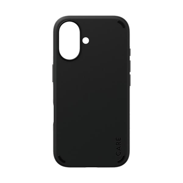 CARE by PanzerGlass iPhone 16 Kuori Double Defence Musta