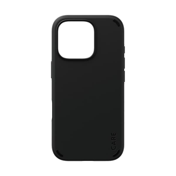 CARE by PanzerGlass iPhone 16 Pro Kuori Double Defence Musta