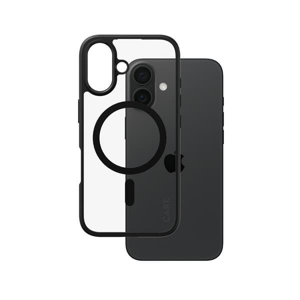 CARE by PanzerGlass iPhone 16 Kuori Urban Combat MagSafe Musta