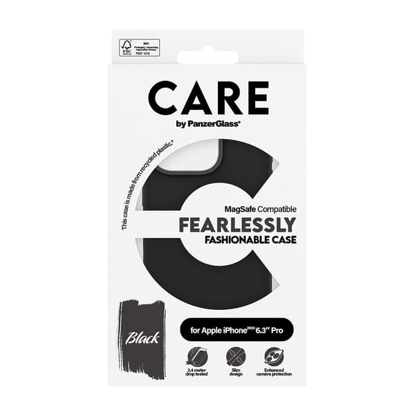 CARE by PanzerGlass iPhone 16 Pro Cover Fashionable MagSafe Sort
