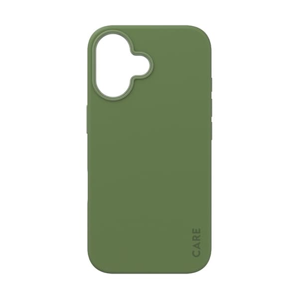 CARE by PanzerGlass iPhone 16 Cover Fashionable MagSafe Grøn