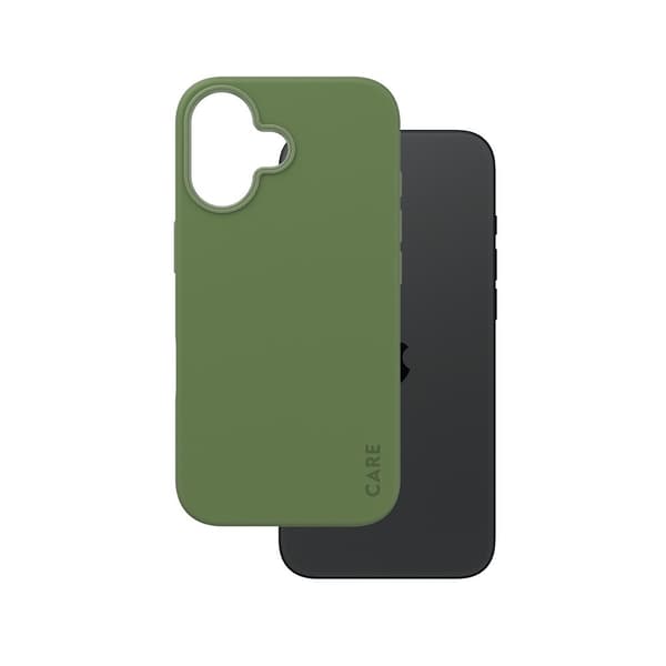 CARE by PanzerGlass iPhone 16 Cover Fashionable MagSafe Grøn