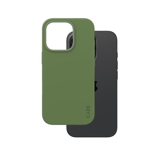 CARE by PanzerGlass iPhone 16 Pro Kuori Fashionable MagSafe Vihreä
