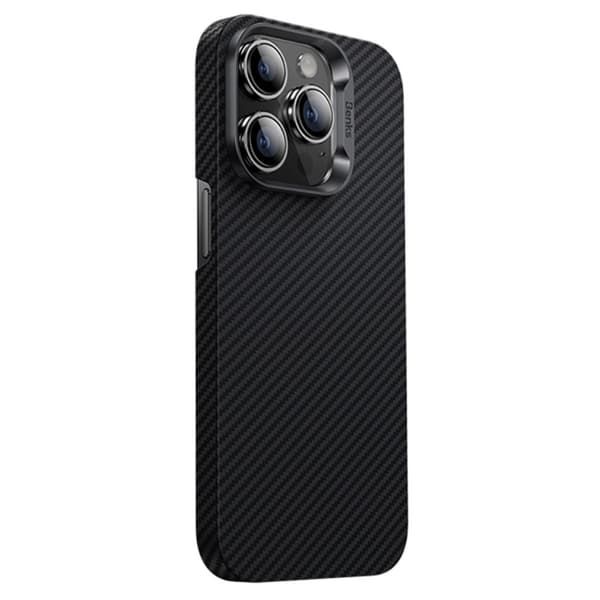 Benks iPhone 14 Pro Max Kuori Kevlar MagSafe Musta