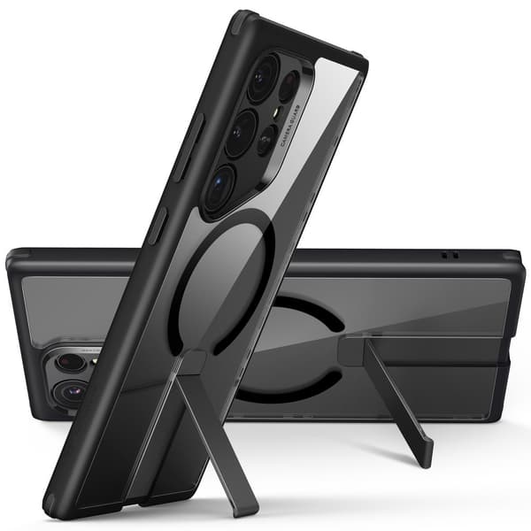 ESR Samsung Galaxy S24 Ultra Kuori Boost Flickstand MagSafe Frostad Läpinäkyvä