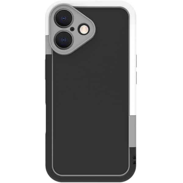 Puskuri iPhone 16 musta/valkoinen