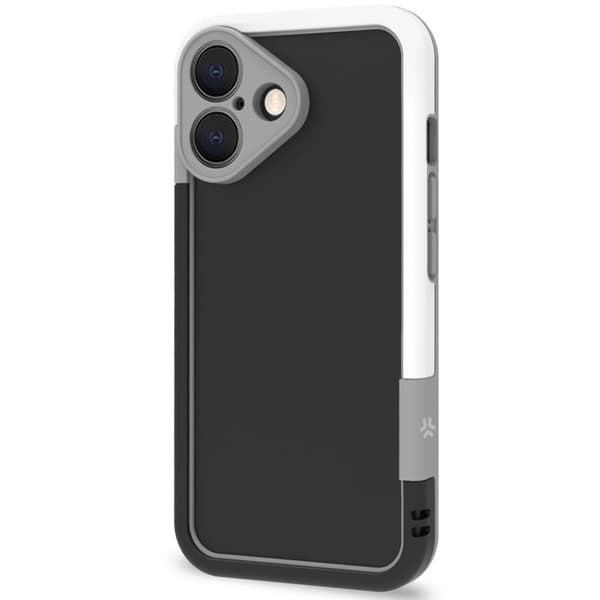 Puskuri iPhone 16 musta/valkoinen