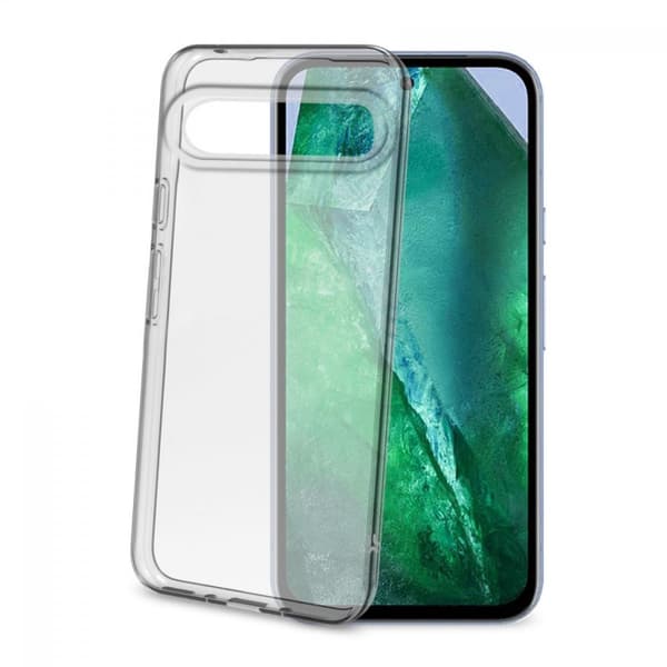 Celly Google Pixel 9/Pixel 9 Pro Kuori GELSKIN Läpinäkyvä