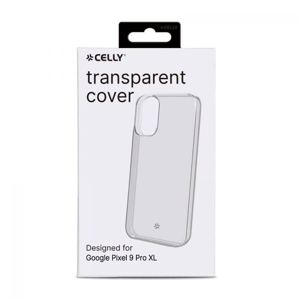 Celly Google Pixel 9 Pro XL Cover GELSKIN Transparent