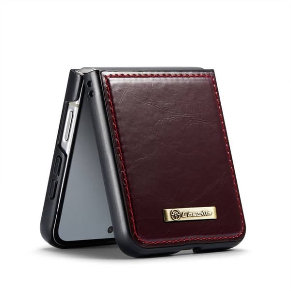 CaseMe mobilcover 003 Samsung Galaxy Z Flip 6 - Bordeaux