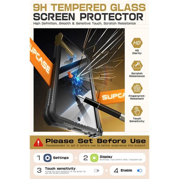 SUPCASE UB Pro deksel Samsung Galaxy Z Fold 6 - Svart