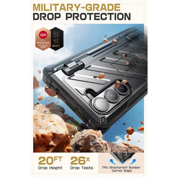 SUPCASE UB Pro deksel Samsung Galaxy Z Fold 6 - Svart