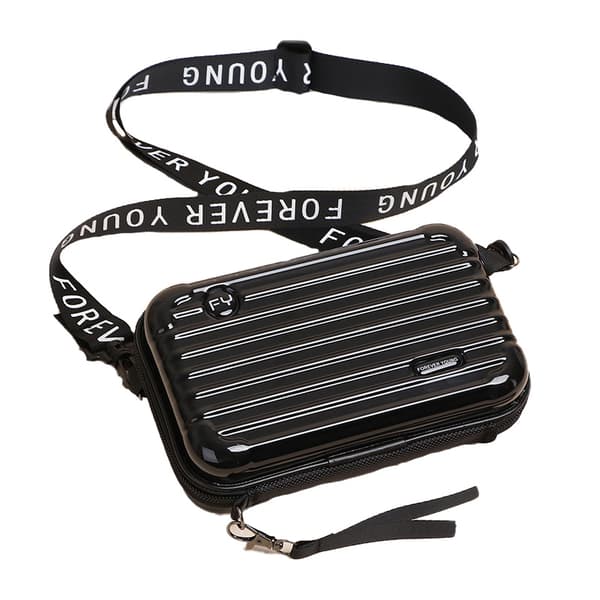 INF Crossbody veske til telefon Sort