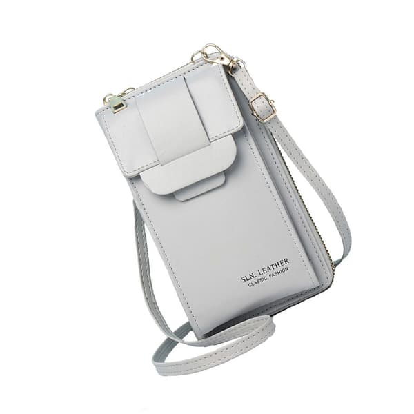 INF PU-nahkainen crossbody-puhelinlaukku säädettävällä hihnalla