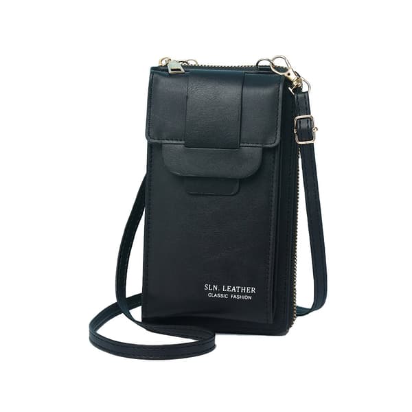 INF PU-nahkainen crossbody-puhelinlaukku säädettävällä hihnalla