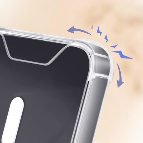 Magsafe Fodral för iPhone 12 - AVIZAR - Silikongel - Transparenta stötsäkra förstärkta hörn