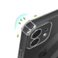 Miniatyrbild 3 av 4: Skal till iPhone 11 - AVIZAR - Genomskinlig - Förstärkta hörn - Stötsäker