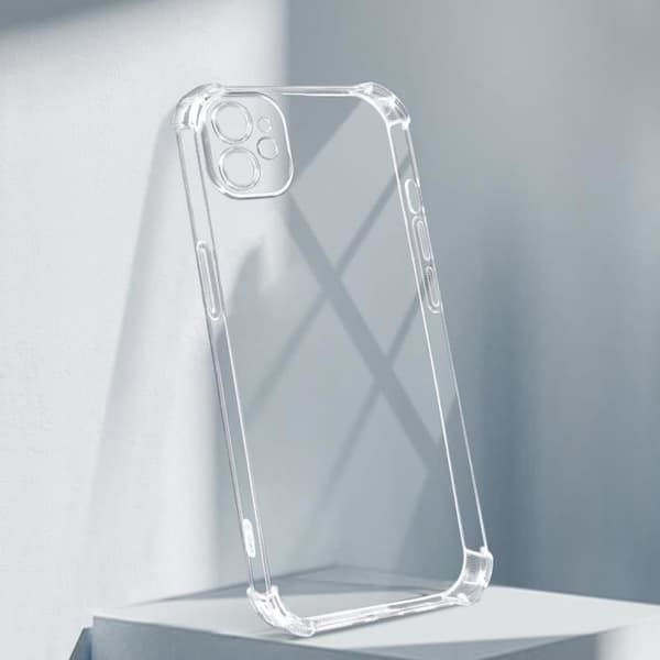 Skal till iPhone 11 - AVIZAR - Genomskinlig - Förstärkta hörn - Stötsäker