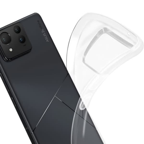 Fodral till Asus Zenfone 11 Ultra Soft Silikon Slim Design Transparent