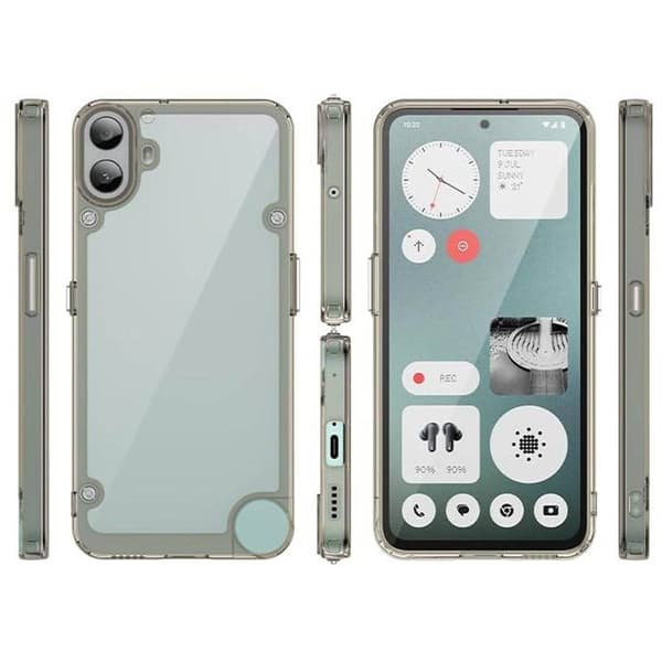 TPU+Acrylic kuori Nothing CMF Phone 1 - Smoke