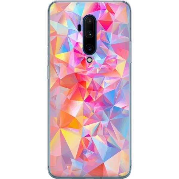 OnePlus 7T Pro Läpinäkyvä kuori Kimallus