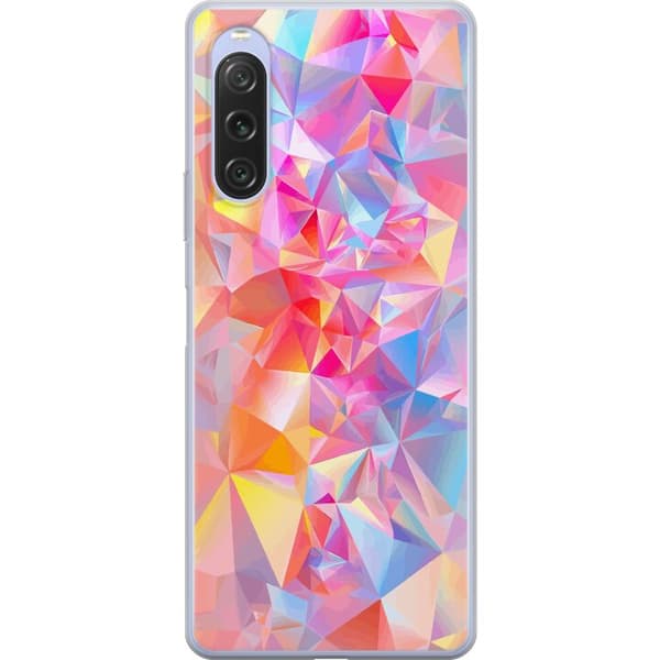 Sony Xperia 10 V Gjennomsiktig deksel Skimrende