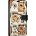 Miniatyrbillede 3 af 3: Apple iPhone 12  Tegnebogsetui Boblende Bjørne