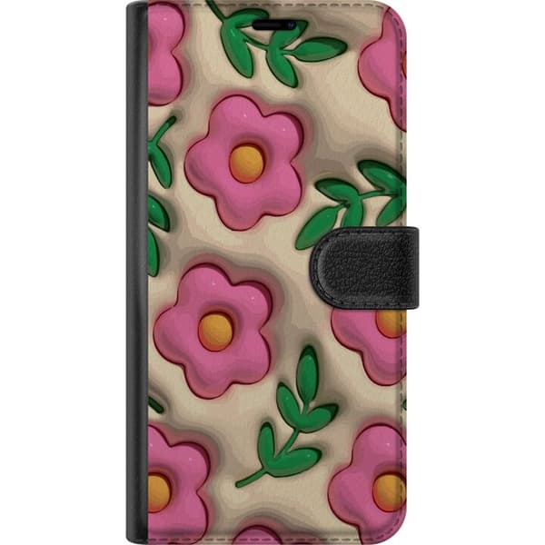Samsung Galaxy S22+ 5G Lommeboketui Boblende Blomster