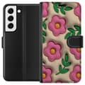 Miniatyrbilde 1 av 3: Samsung Galaxy S22+ 5G Lommeboketui Boblende Blomster