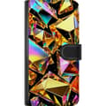 Miniatyrbild 3 av 3: Samsung Galaxy S24 Plånboksfodral 3D Guld