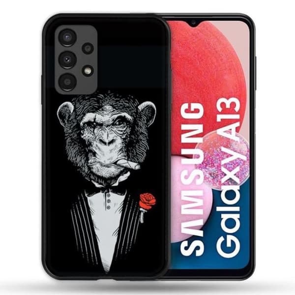Fodral till Samsung Galaxy A13 Decal Monkey Mafia en storlek