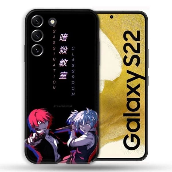 Fodral till Samsung Galaxy S22 Manga Assassination Classroom Duo en storlek