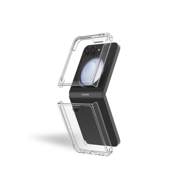 Dubbelförstärkt skal Galaxy Z Flip 6 DUO Transparent