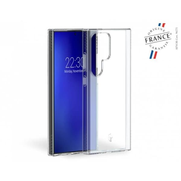 Coque Förstärkt - FR Kraftskal - Samsung G S24 ULTRA - Transparent - Livstidsgaranti - 3m fall