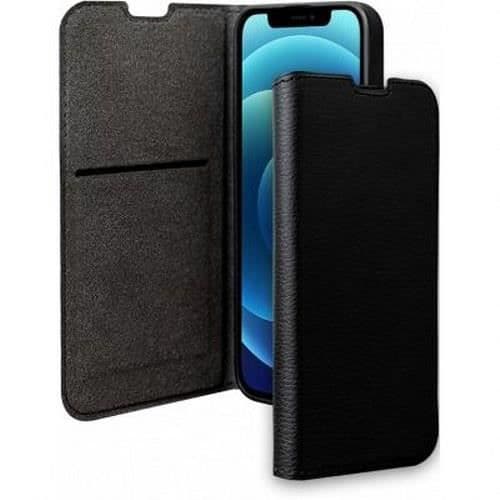 Fodral för Apple iPhone 12/12 Pro Folio Wallet med korthållare och stativ BigBen Connected Black