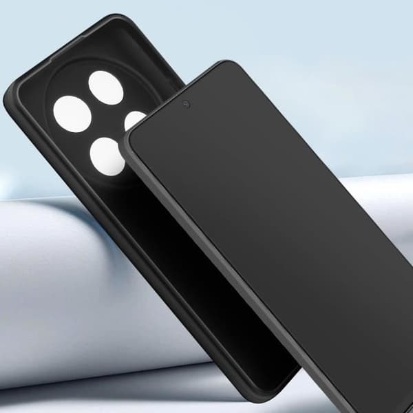 Fodral - AVIZAR - Huawei Nova 12i 4G - Stöttålig - Bärrem ingår - Svart