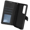 Miniatyrbild 2 av 4: Fodral till Samsung Galaxy S24 FE Handledsrem Flip Stand Plånbok Svart