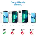 Miniatyrbild 2 av 4: Fodral för iPhone 13 6,1 tum, TPU Stötsäkert Klart Skyddsfodral Skydd Anti-Scratch Anti-Gulning (HD Clear)