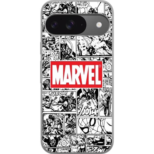 Google Pixel 9 Gjennomsiktig deksel Marvel