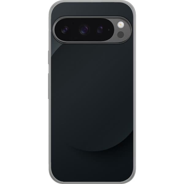 Google Pixel 9 Pro XL Gjennomsiktig deksel Svart prikk