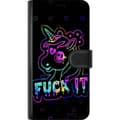 Miniatyrbillede 3 af 3: Apple iPhone 12 mini Tegnebogsetui Fuck it Unicorn