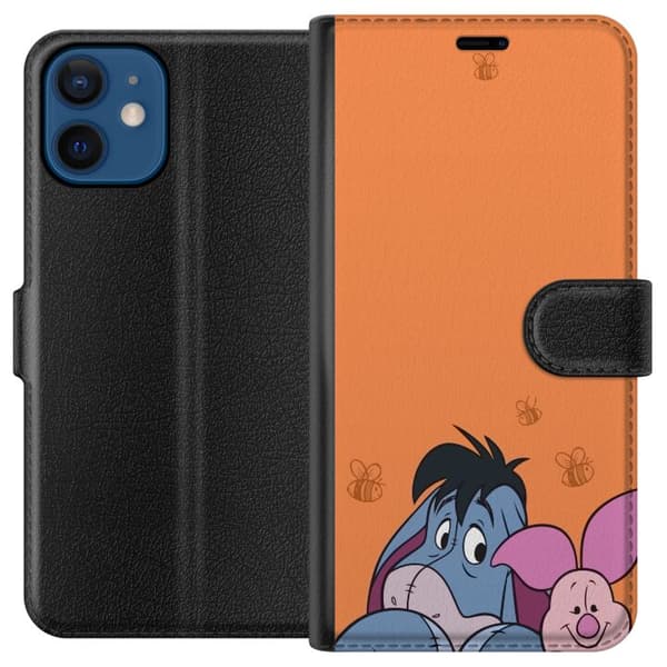 Apple iPhone 12 mini Plånboksfodral Ior och Nasse, Nalle Puh