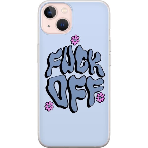 Apple iPhone 13 Genomskinligt Skal Fuck Off
