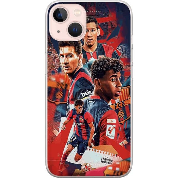 Apple iPhone 13 Genomskinligt Skal Yamal Lamine x Messi