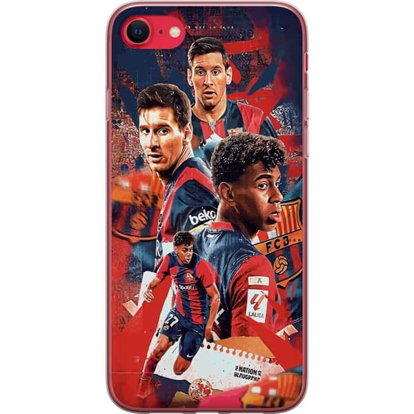 Apple iPhone SE (2022) Gennemsigtig cover Yamal Lamine x Messi