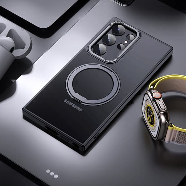 INF Mobildeksel med magnetisk stativ til Samsung Samsung S23 Ultra