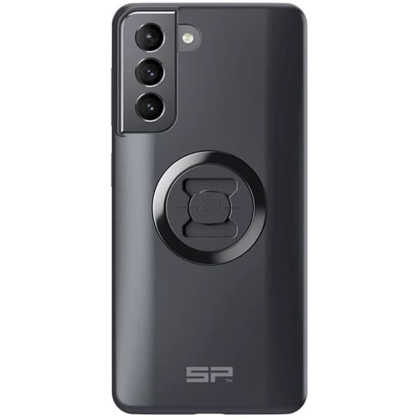 Telefonfodral - SPCONNECT - Samsung Galaxy S21 - Svart - Twist-to-lock mekanism - Robust